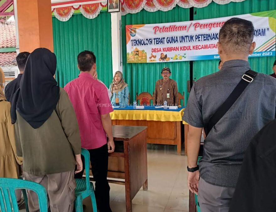 Berita Desa PELATIHAN / PENGENALAN TEKNOLOGI TEPAT GUNA UNTUK PETERNAKAN ” BUDIDAYA AYAM ” PELATIHAN / PENGENALAN TEKNOLOGI TEPAT GUNA UNTUK PETERNAKAN ” BUDIDAYA AYAM “
