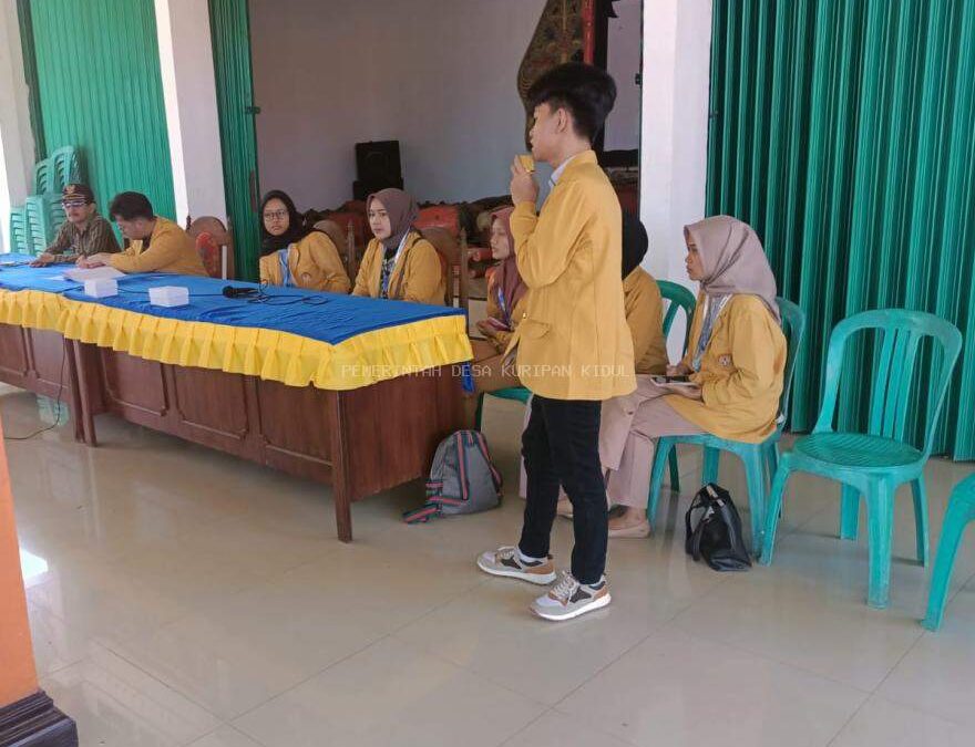 Berita Desa Sosialisasi Program Kerja KKN : Membangun Kolaborasi untuk Kemajuan Berkelanjutan Sosialisasi Program Kerja KKN : Membangun Kolaborasi untuk Kemajuan Berkelanjutan