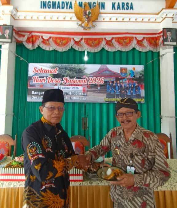 Hari Desa Nasional, Pemdes Kuripan Kidul Adakan Bersih Tempat Ibadah dan Tasyakuran